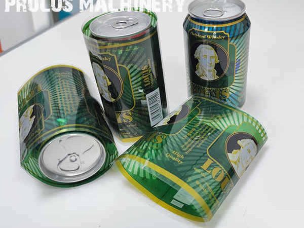 beer cans shrink sleeve machine